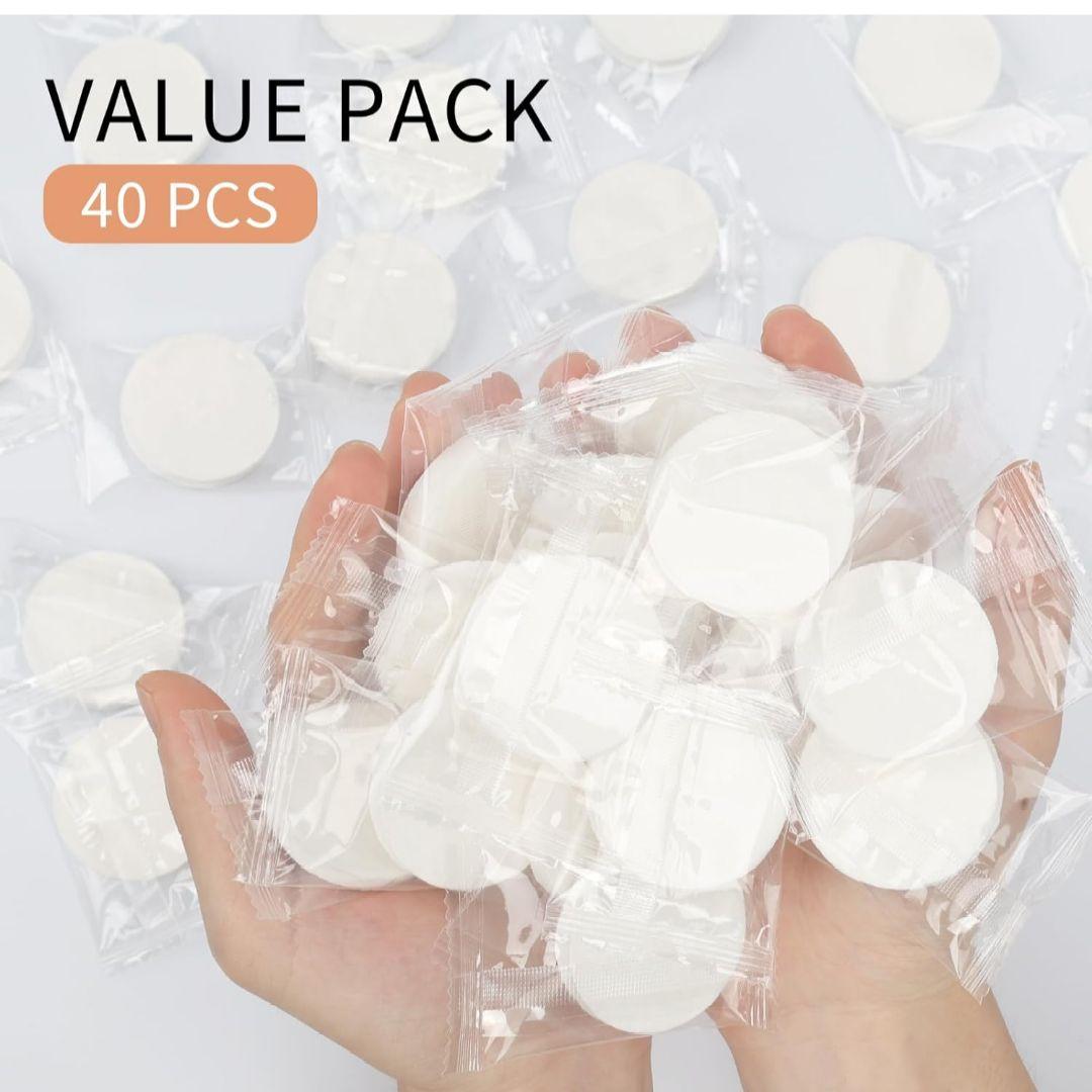 使い捨て圧縮タオル 40枚入 大きい 厚手 フェイスタオル 洗顔タオル