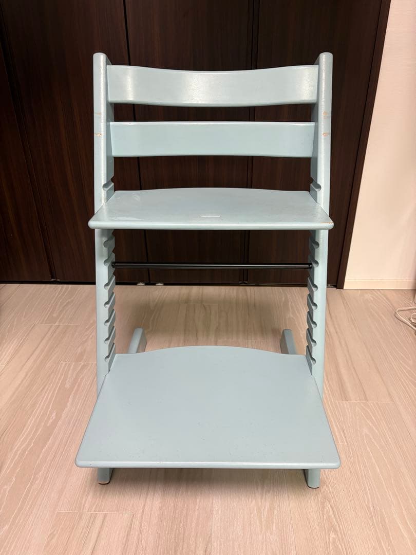 STOKKE トリップトラップチェア　アクアブルー　シリアル4