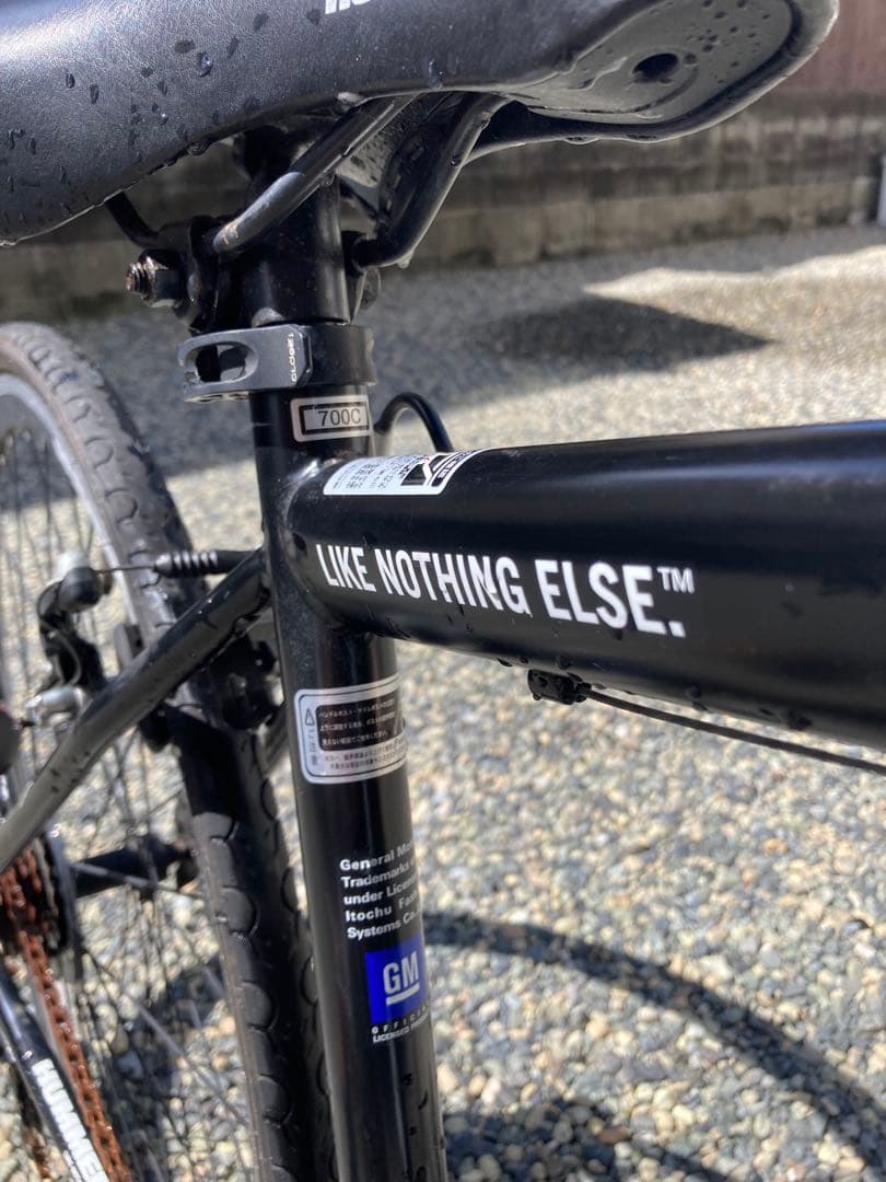 引き取り限定　福岡　HUMMER クロスバイク crb7007s-dk ブラック