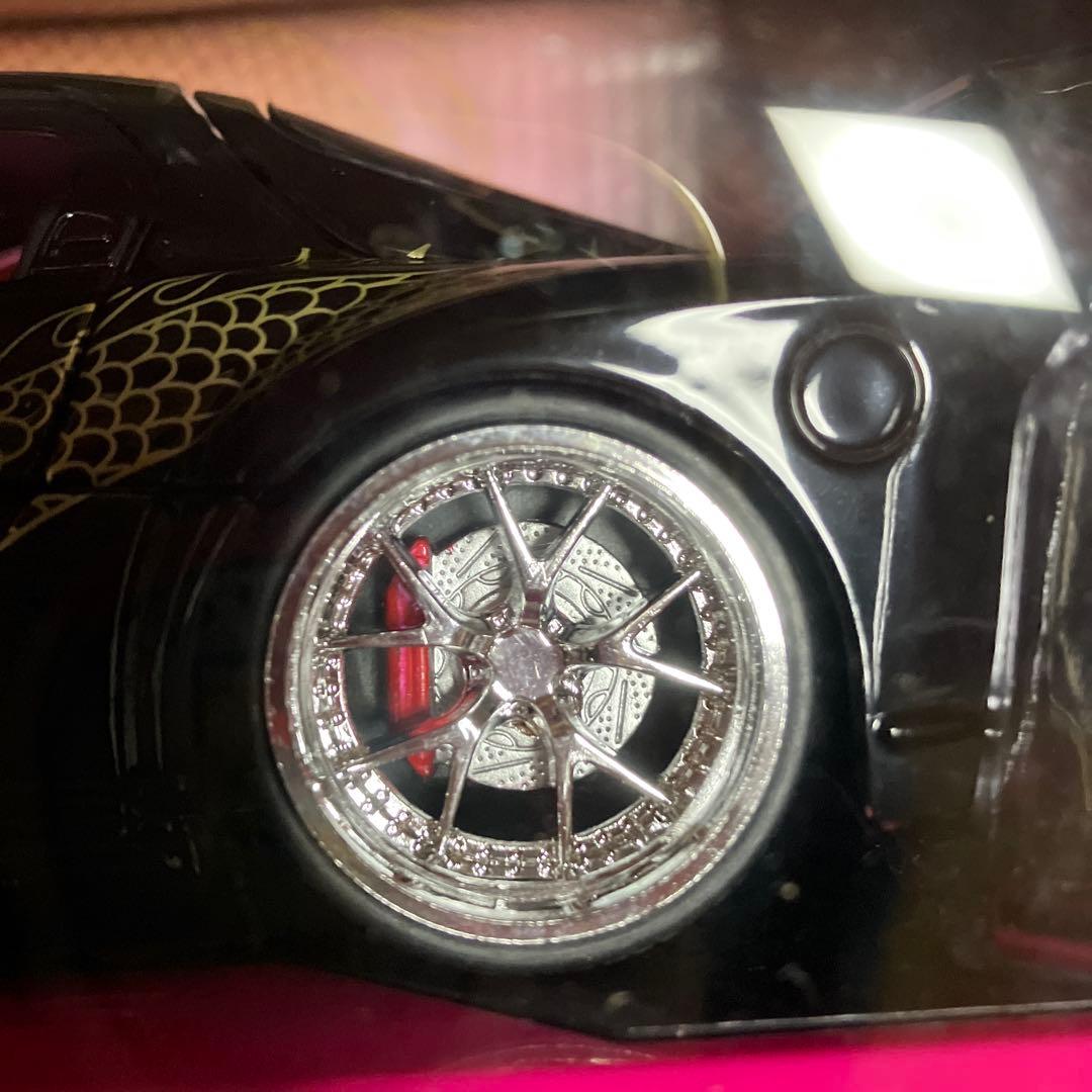 希少ドラゴンワイドボディ⭐️1/24ジェィダトイズ⚡️95マツダRX−7 ワイドB✨