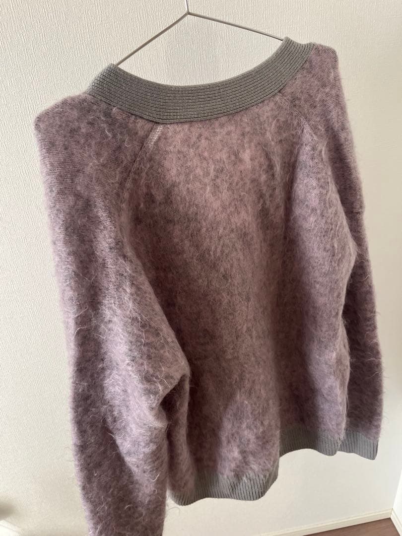 Acne Studios ラベンダーカーディガン