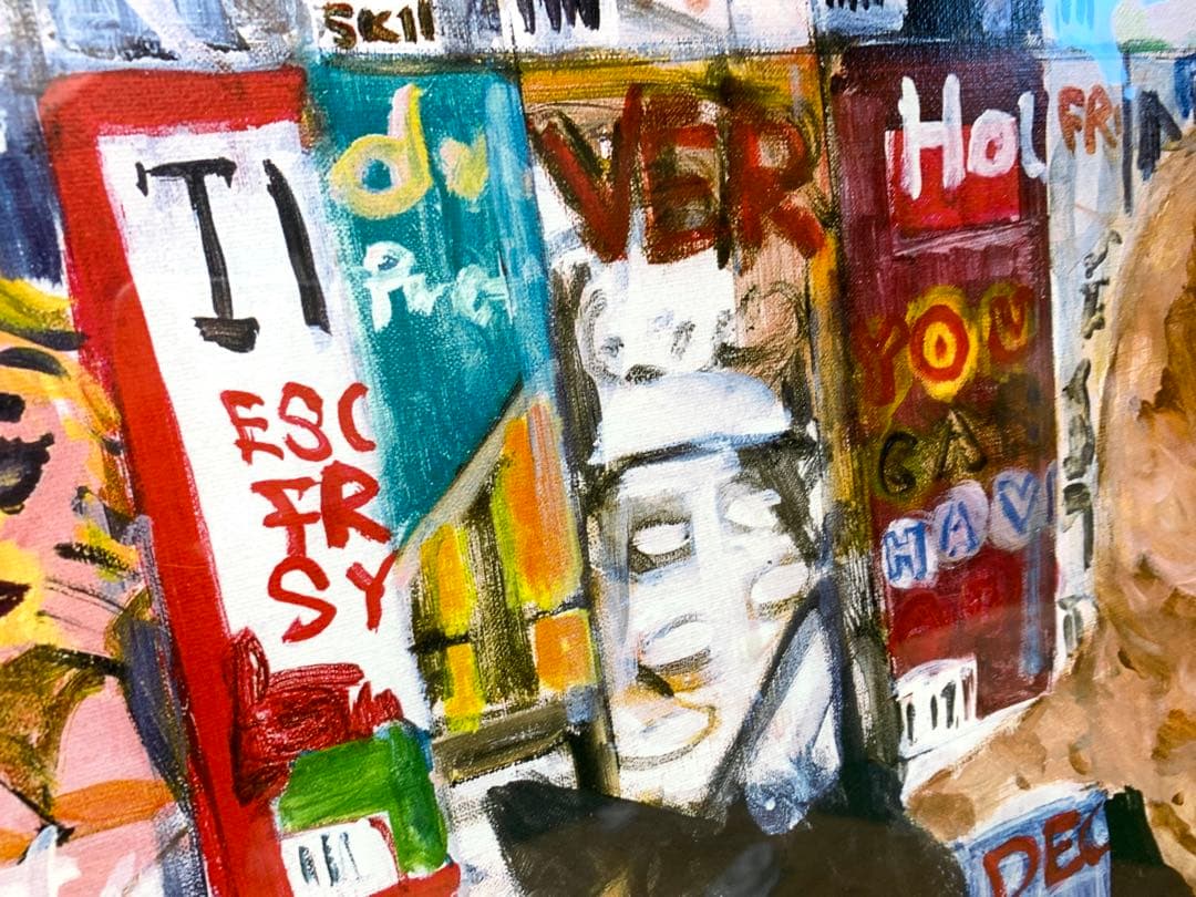 △絵画 久下貴史 「6Aの十人、地下室の居住者と雑誌の世界で結集する」24/70