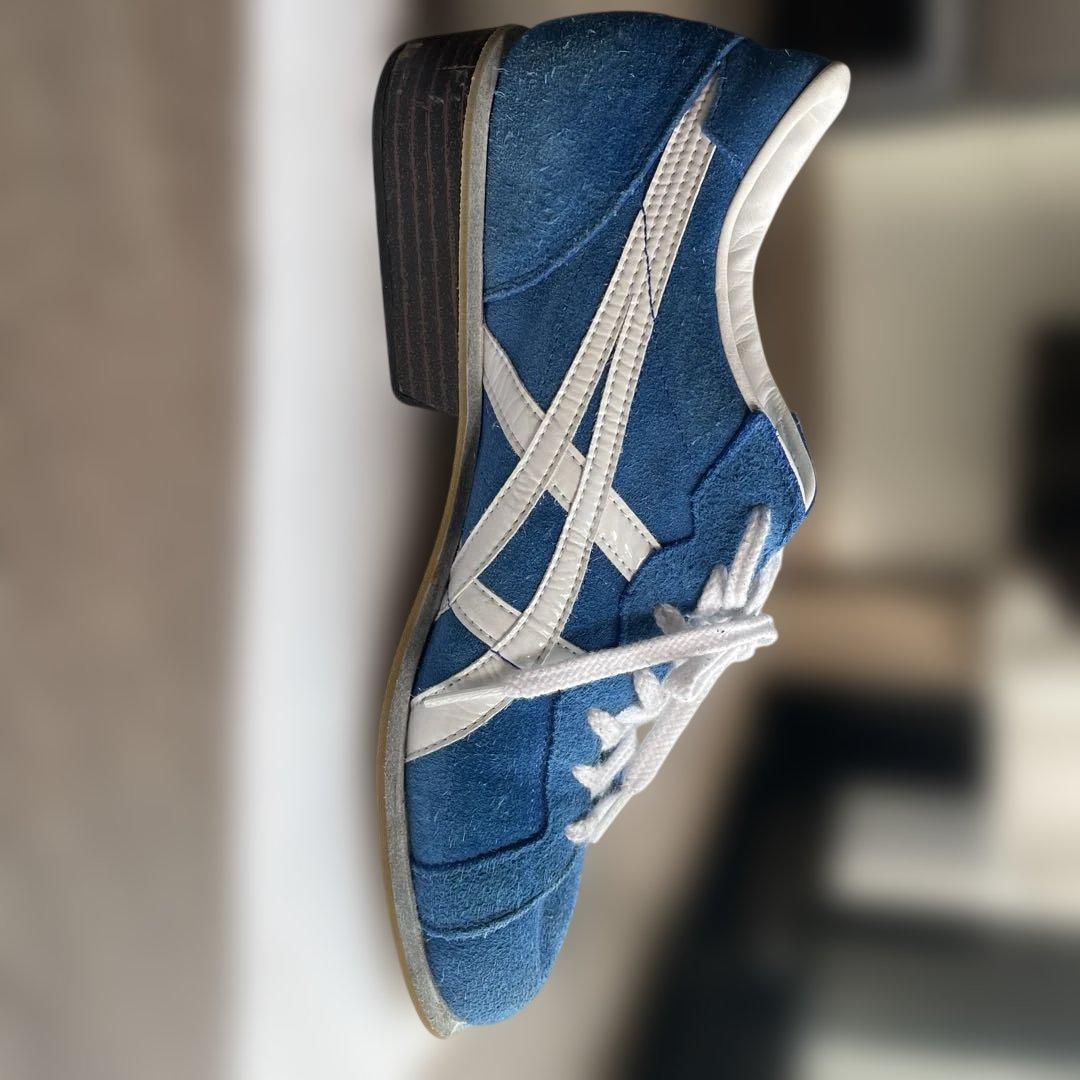 asics　ウエイトリフティングシューズ　ブルー/ホワイト　27.0cm