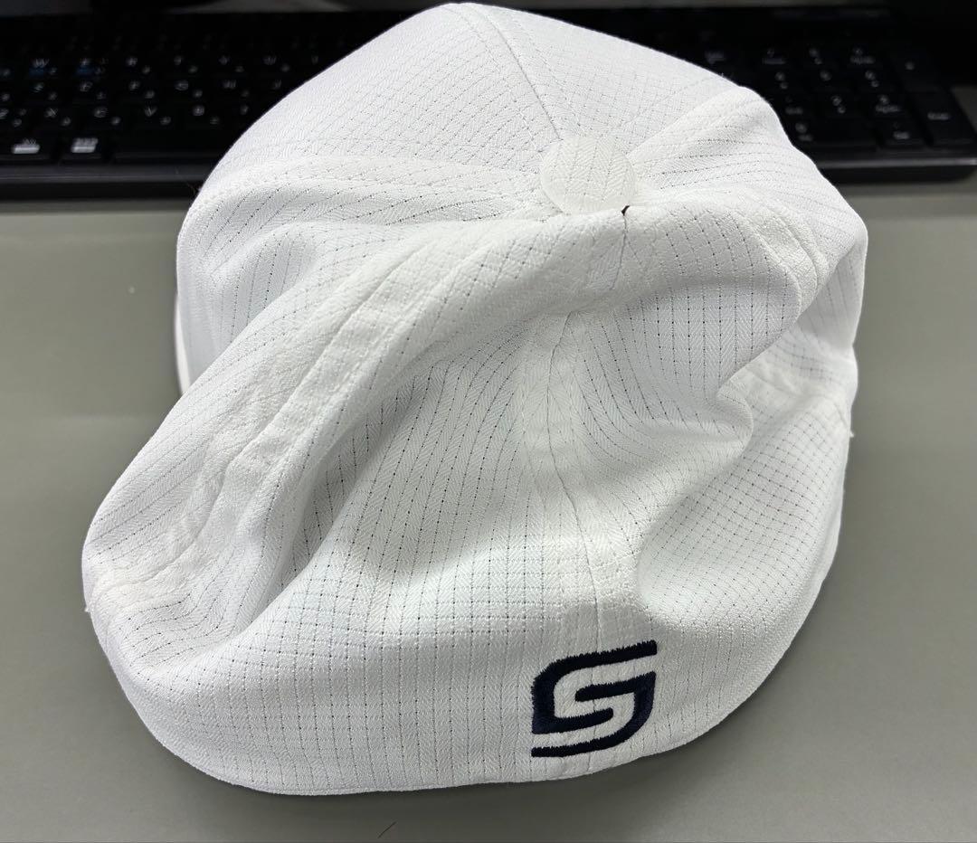 原辰徳さんサイン入り ゴルフ キャップ 帽子 新品 白 アンダーアーマー