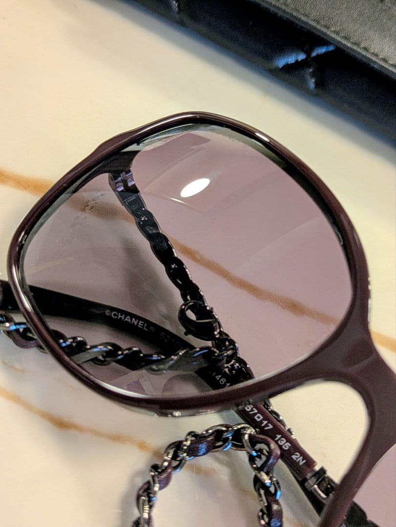 【希少/美品】CHANEL シャネル チェーンサングラス 2way ネックレス