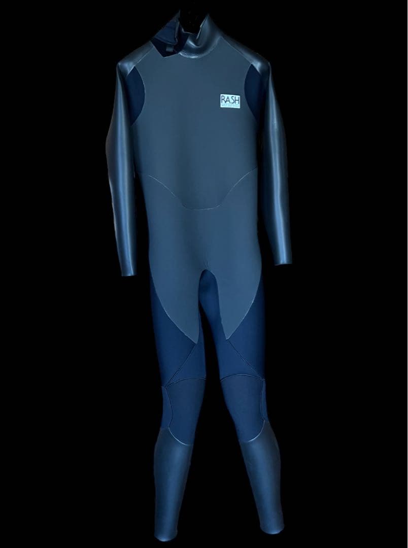 RASHのセミドライスーツ　波乗りジャパンバックアップサポートメーカー