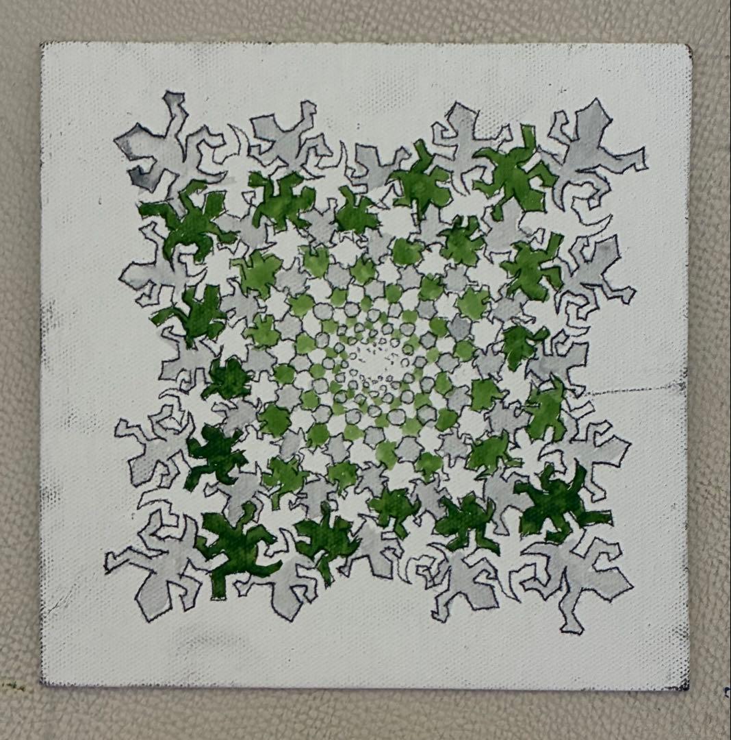 アクリル画　無題　931