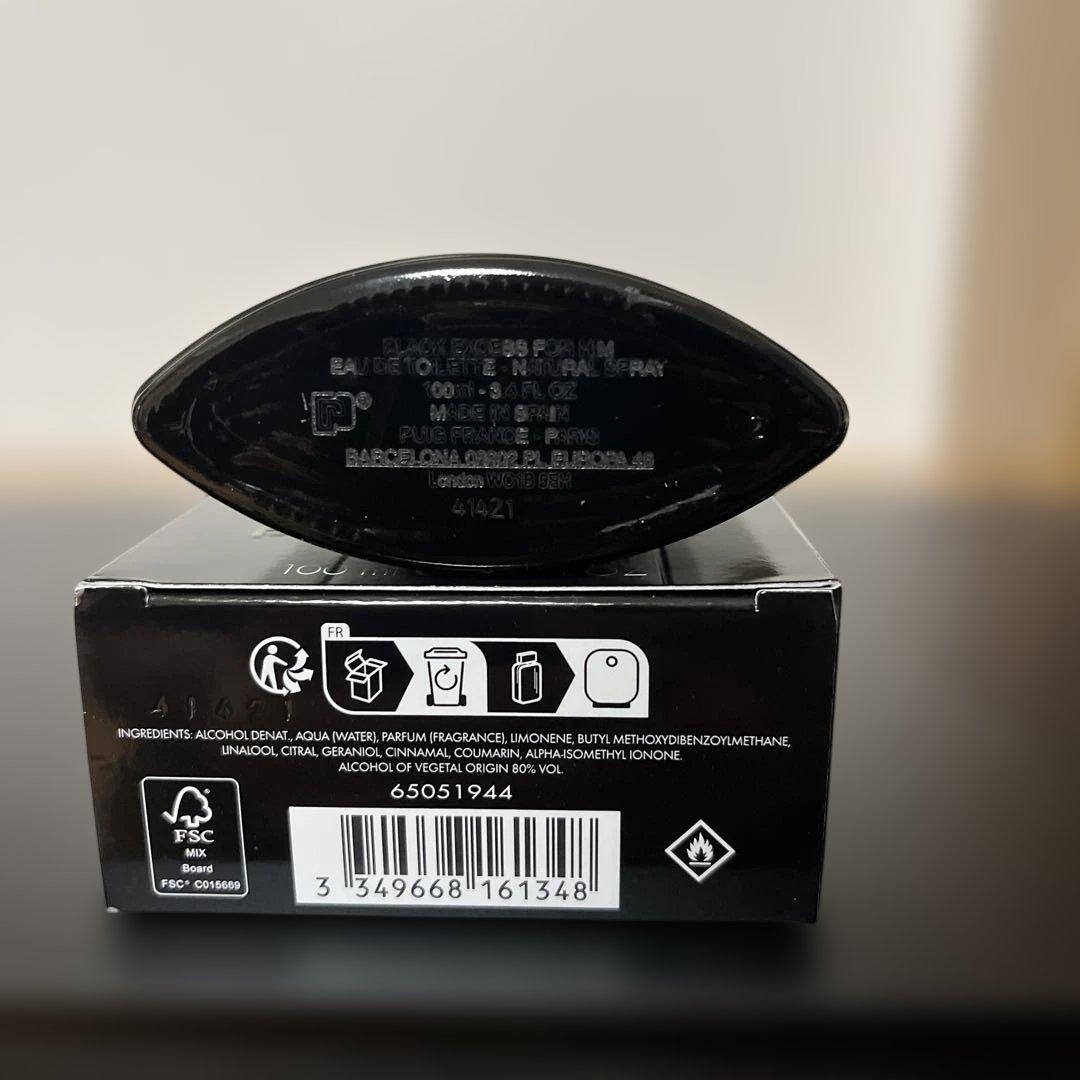 香水(男性用) Paco Rabanne Black XS 100ml