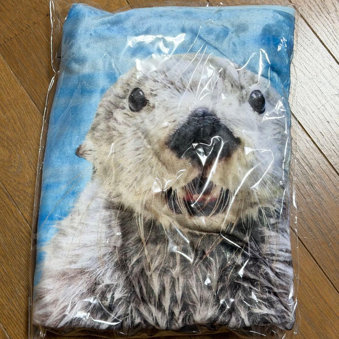 鳥羽水族館 ラッコ ブランケット