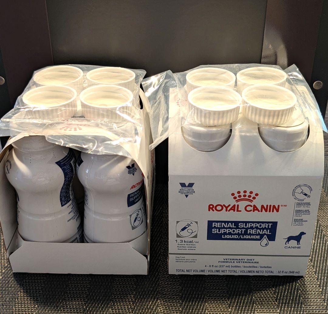 ロイヤルカナンリキッド　腎臓リナール　犬用　 237ml×4本 2セット