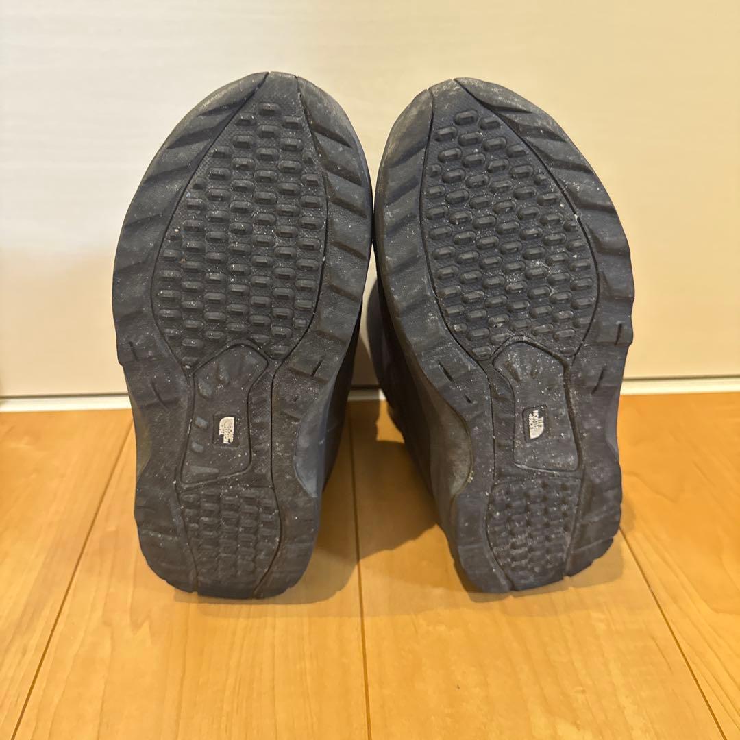 THE NORTH FACE 子ども用 コーデュロイ　ブラックブーツ　22センチ