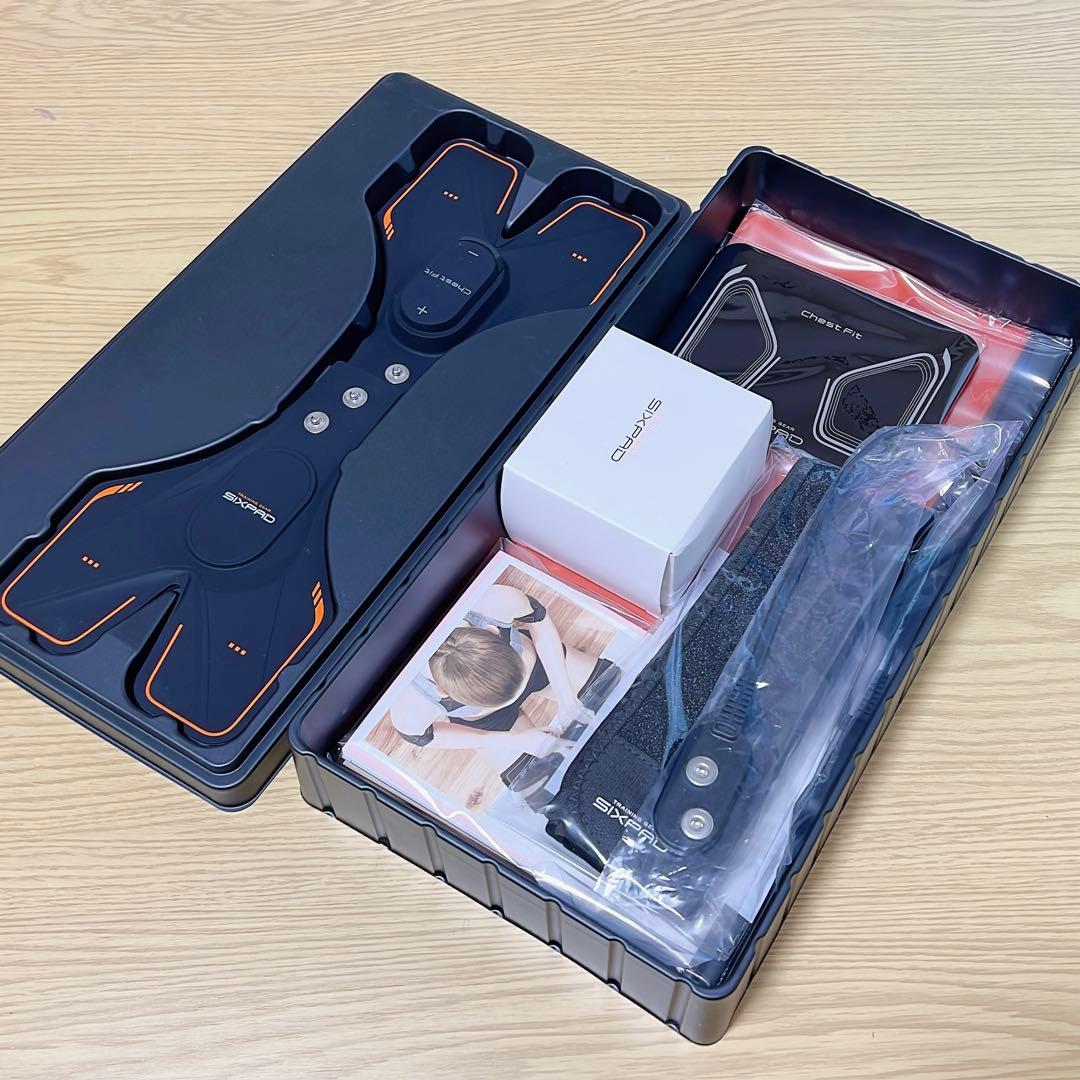 ウエイトトレーニング SIXPAD CHEST FIT BLACK