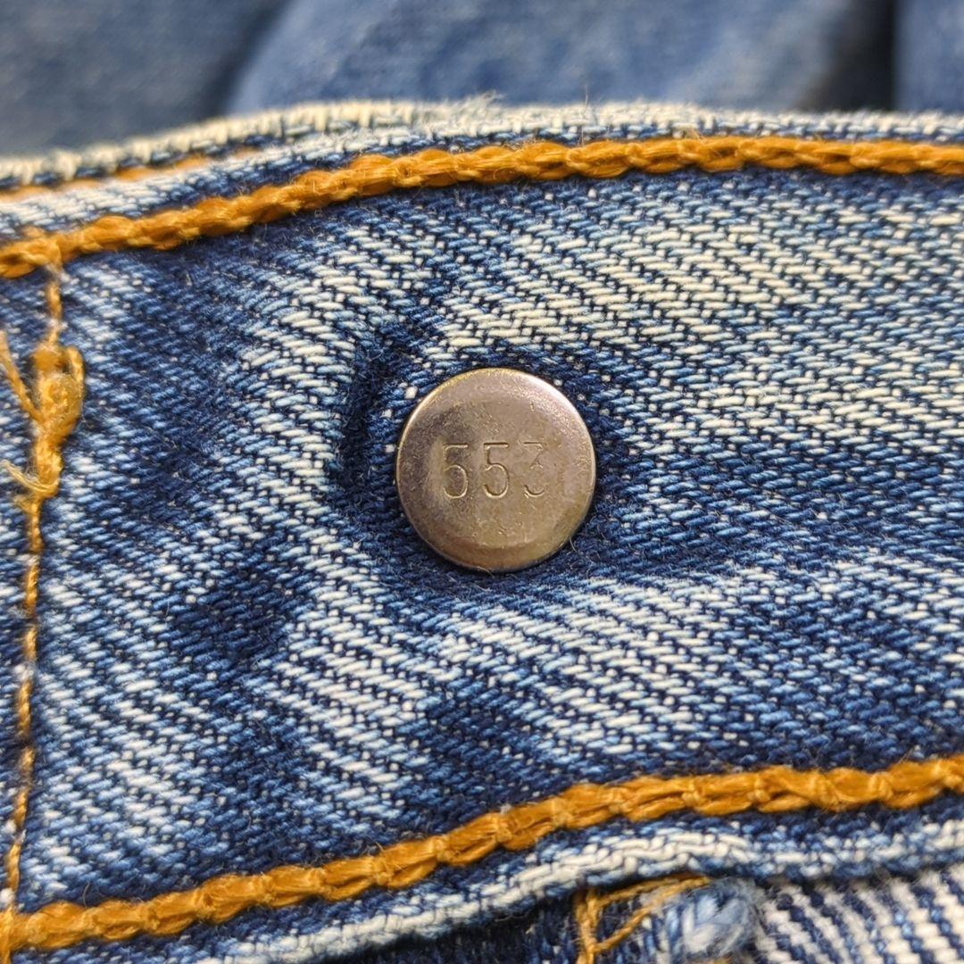 USA製【希少サイズ 32】リーバイス　501　デニムパンツ　553工場