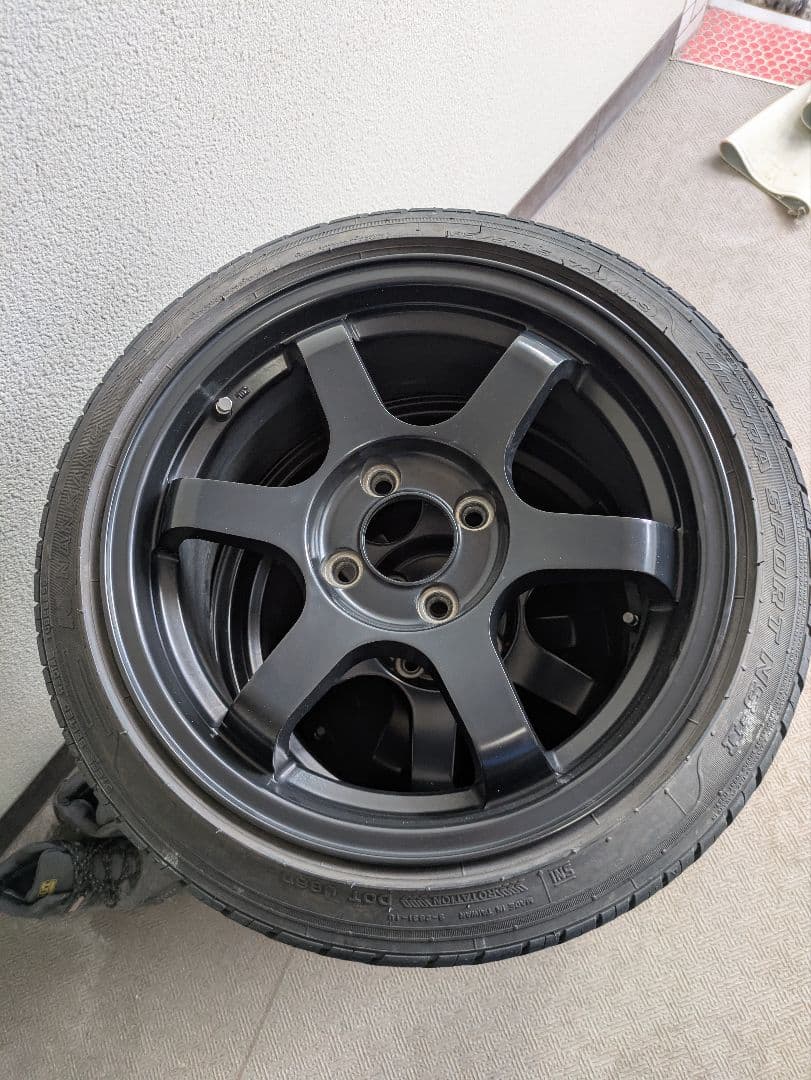 福岡 15インチ 6.5J 4本タイヤ付き