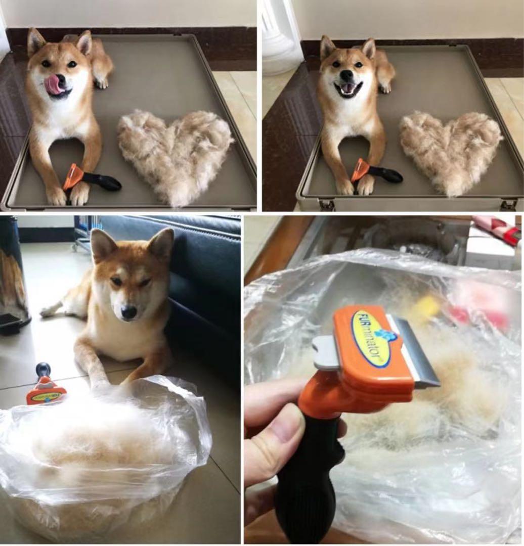 専用犬用ブラシ抜け毛　ファーミネーター代替品　ペット用品　トリミング