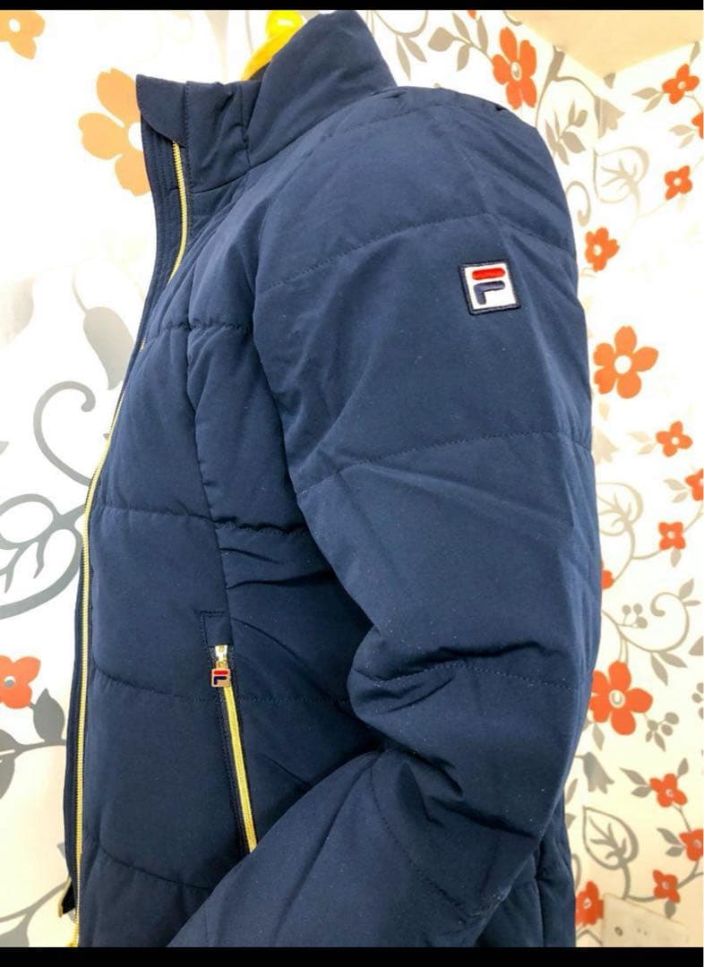 【新品】FILA ダウン ジャケット〈特典有〉フィラ テニスウェア 防寒 L