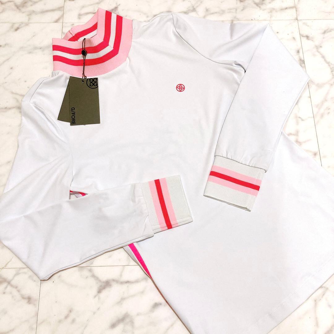 新品未使用 ゴルフ G/FORE ジーフォア レディース シャツ Sサイズ