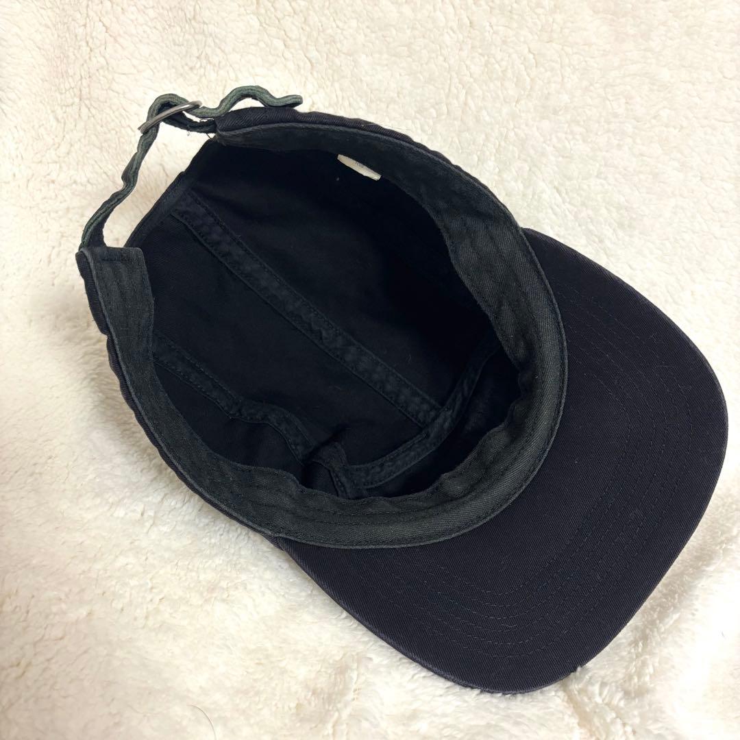 【used】supremeウォッシュドチノツイル キャンプキャップブラック黒