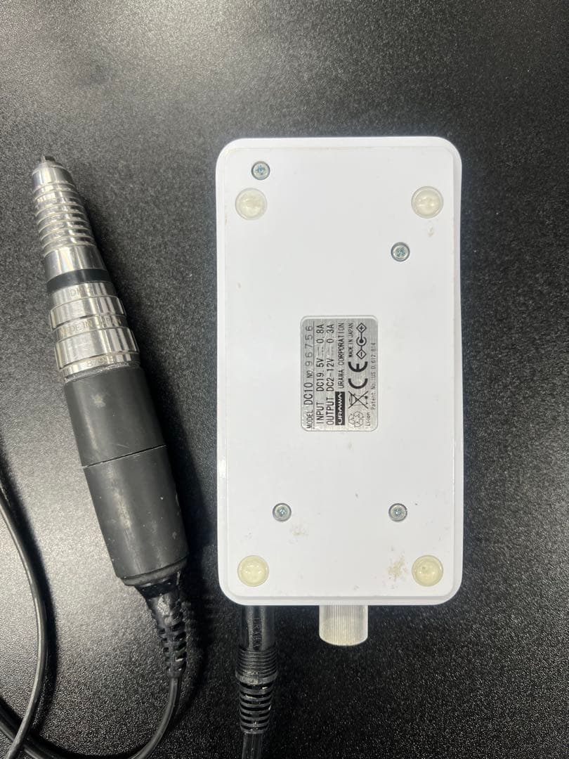 ウラワG3ネイルマシーン　ホワイト　充電コード無し　本体のみ