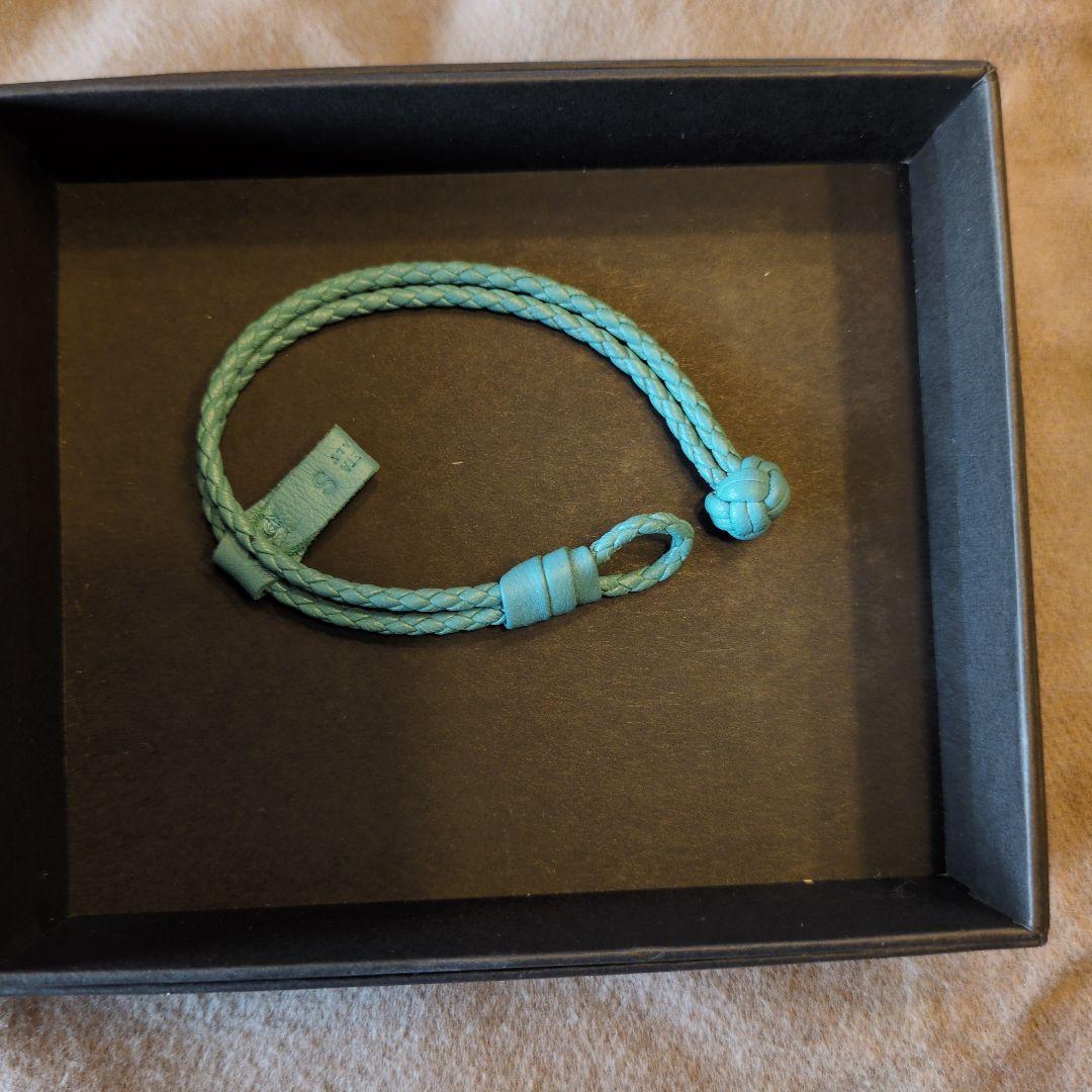 BOTTEGA VENETA ターコイズ　カセット　ショルダー　 ボディバッグ