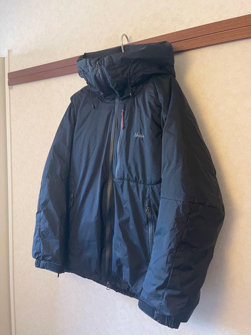 NANGA オーロラテックス ダウンジャケット S 黒