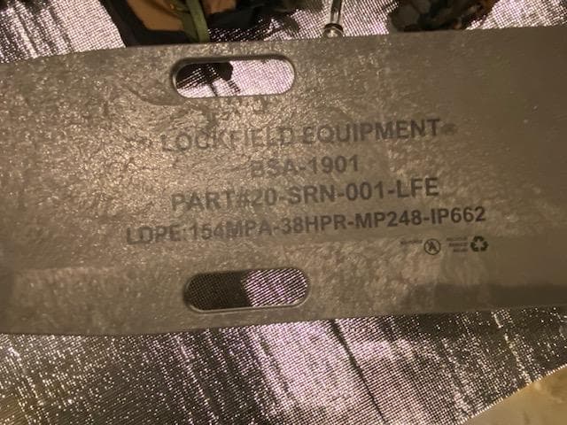 テント・タープ Lockfield Equipment ballistics ft40