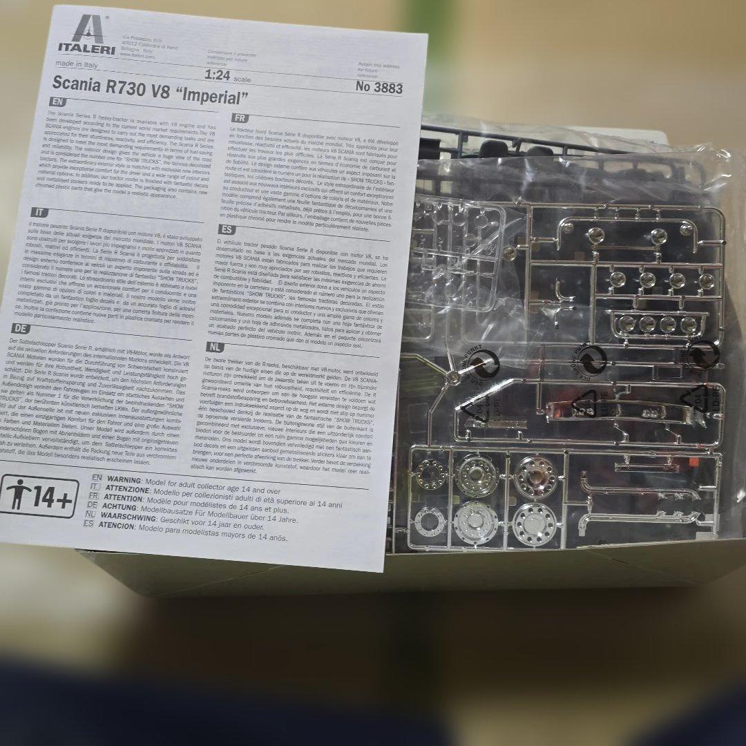 自動車 ITALERI ScaniaR730 V8 Toplins\"Imperial\"