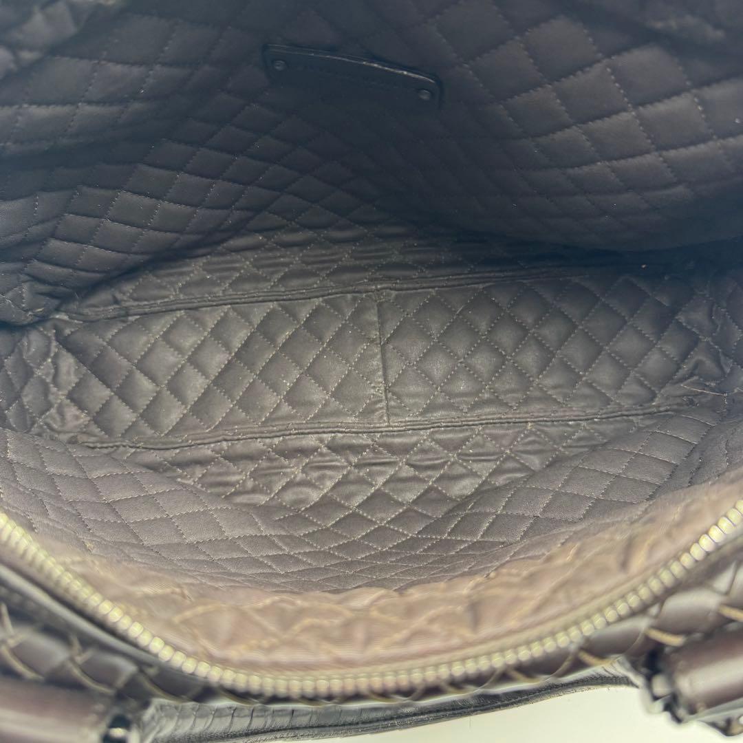 BOTTEGA VENETA ビジネスバッグ　ブラウン　オールレザー