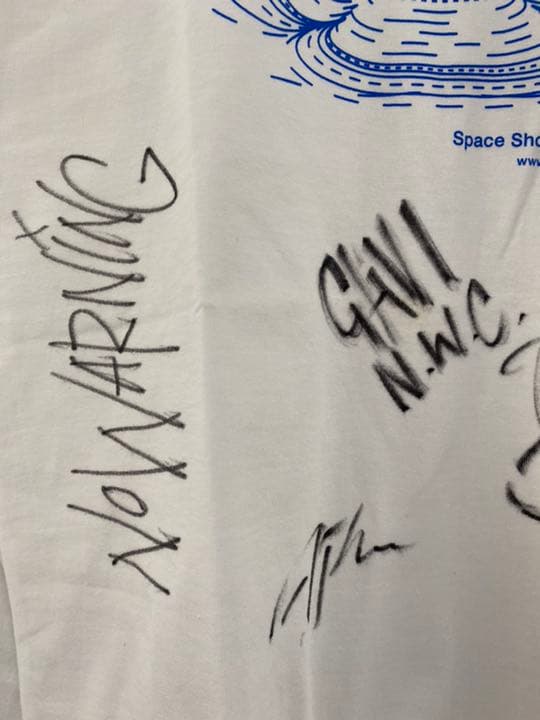 SPACE SHOWER TV ロンT NO WARNING 直筆サイン入り