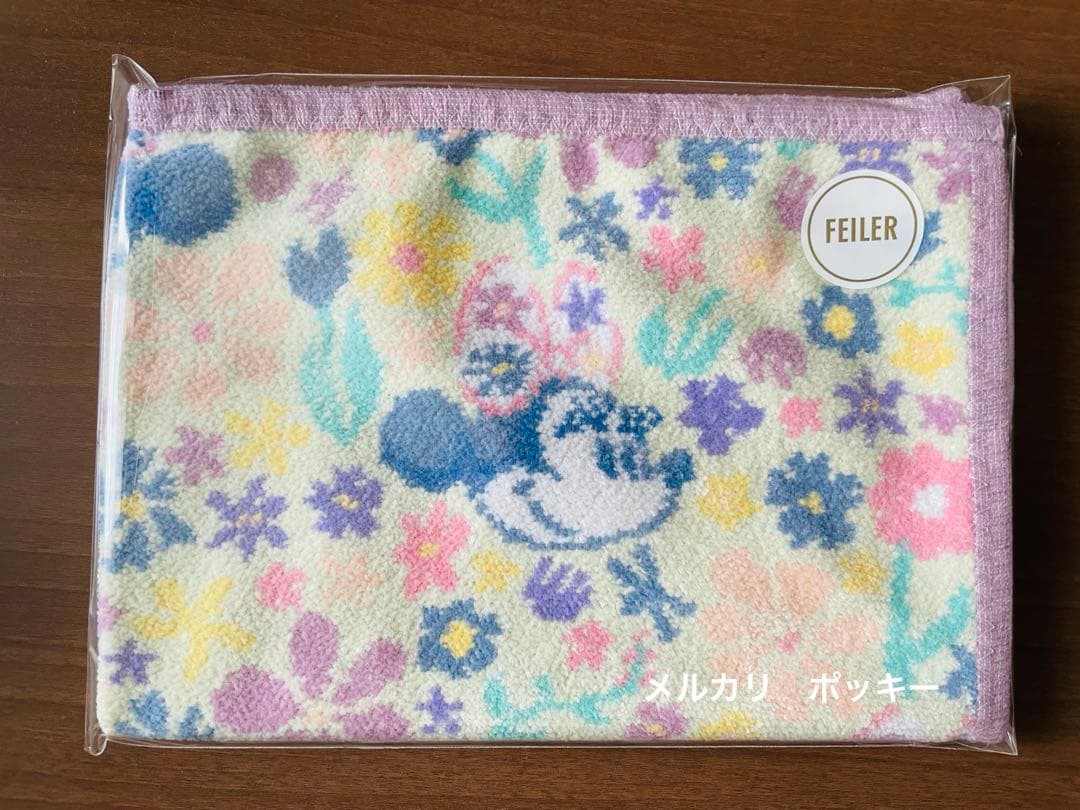 【未開封】フェイラー web限定 ミニー インマイリボン ゲストタオル