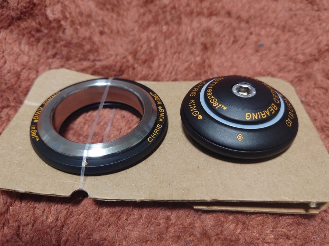 クリスキングinset2ヘッドセット black/gold 新品未使用