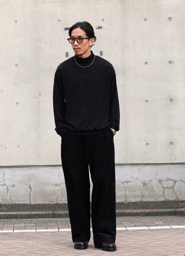 25AW【新品タグ付き】TURTLE NECK WOOL WASHABLE