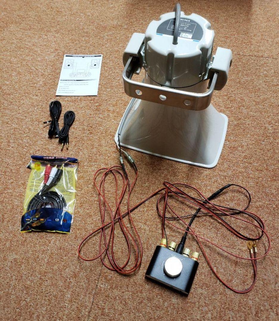 ユニペックススピーカー　ブルートゥースセット　12v汎用　バイク　新品