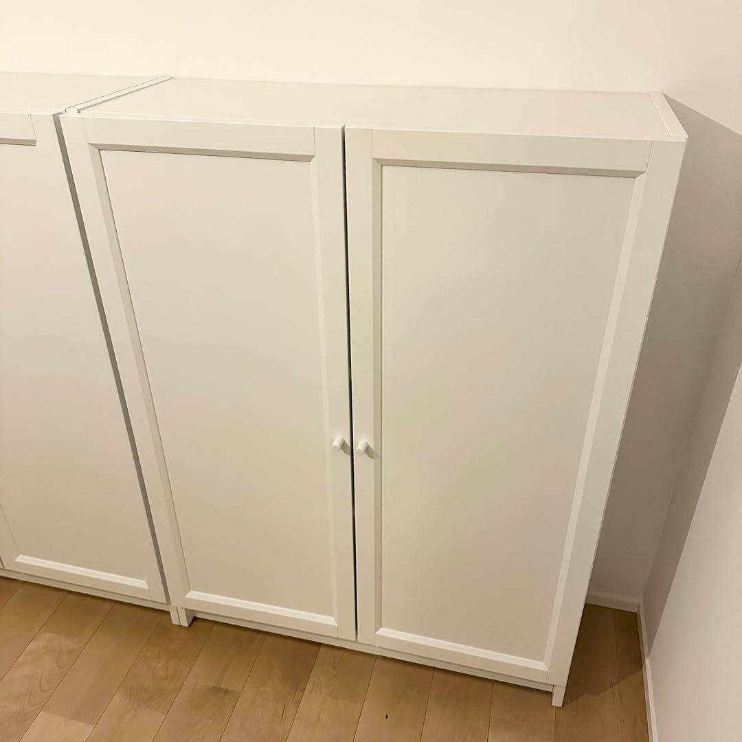 【IKEA完成品C】本棚 BILLY ビリー / OXBERG オクスベリ