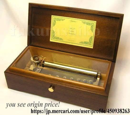 新品72弁 最新曲 ♪主よ、人の望みの喜びよ（３P）オルフェウス720オルゴール