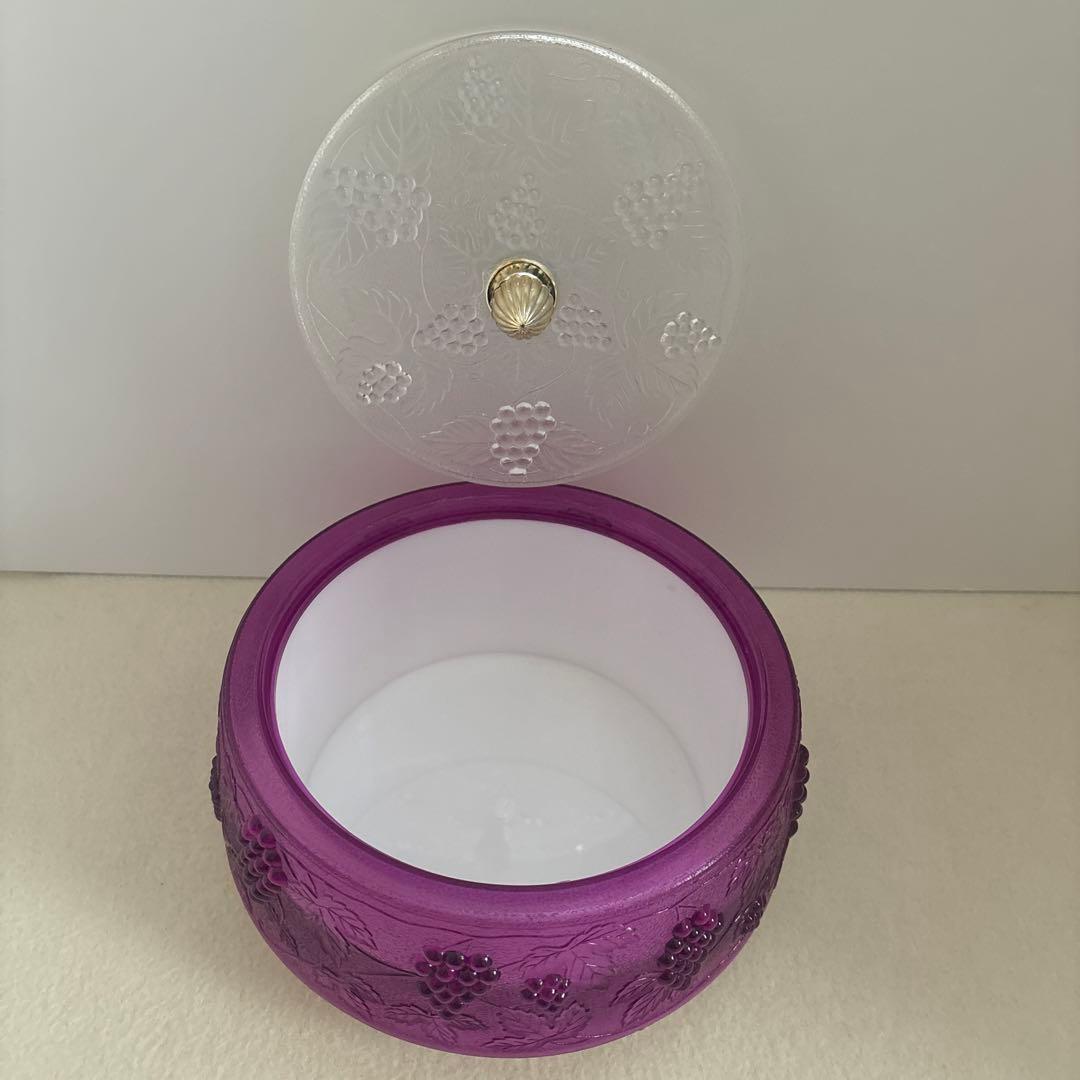 昭和レトロ ぶどう菓子器 ハタ印 プラスチック レトロポップ アンティーク器