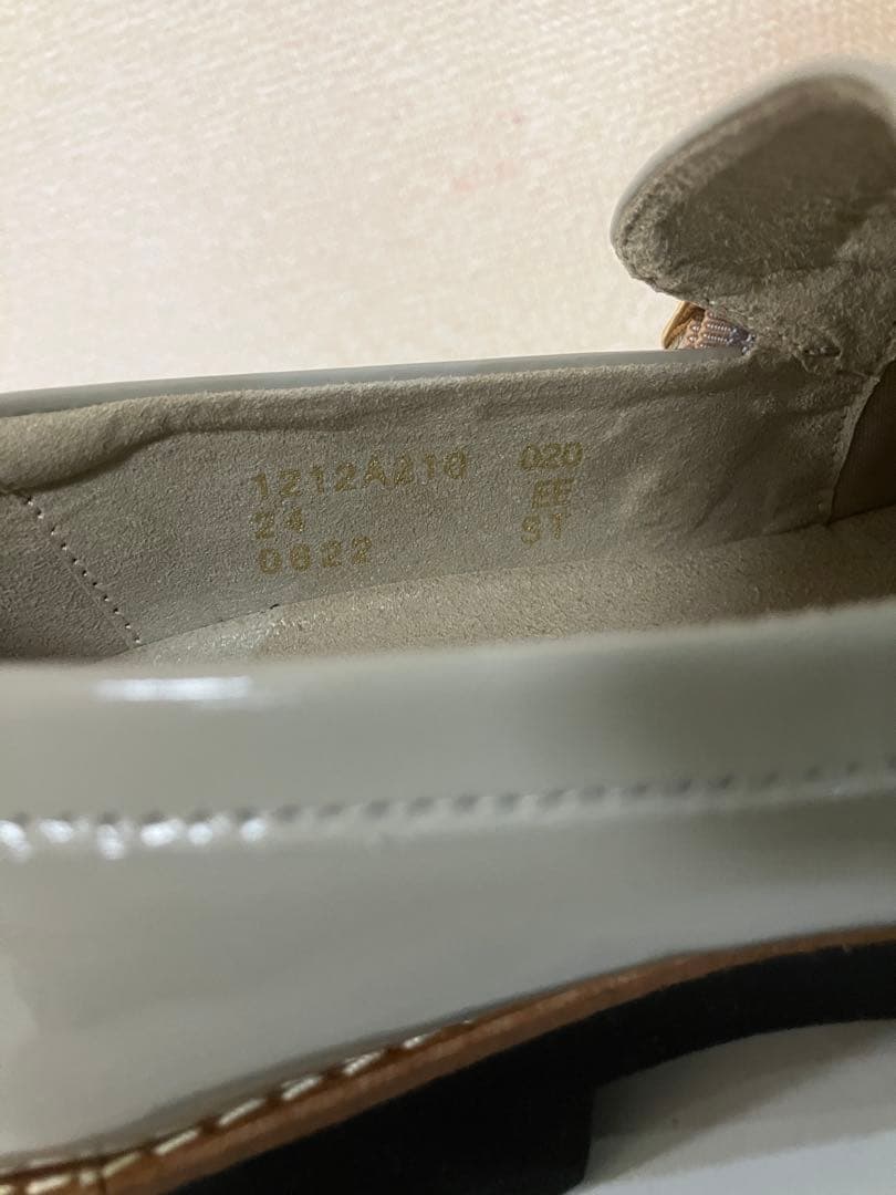 未使用！【アシックスウォーキング】pedala ダブルモンクローファー 24