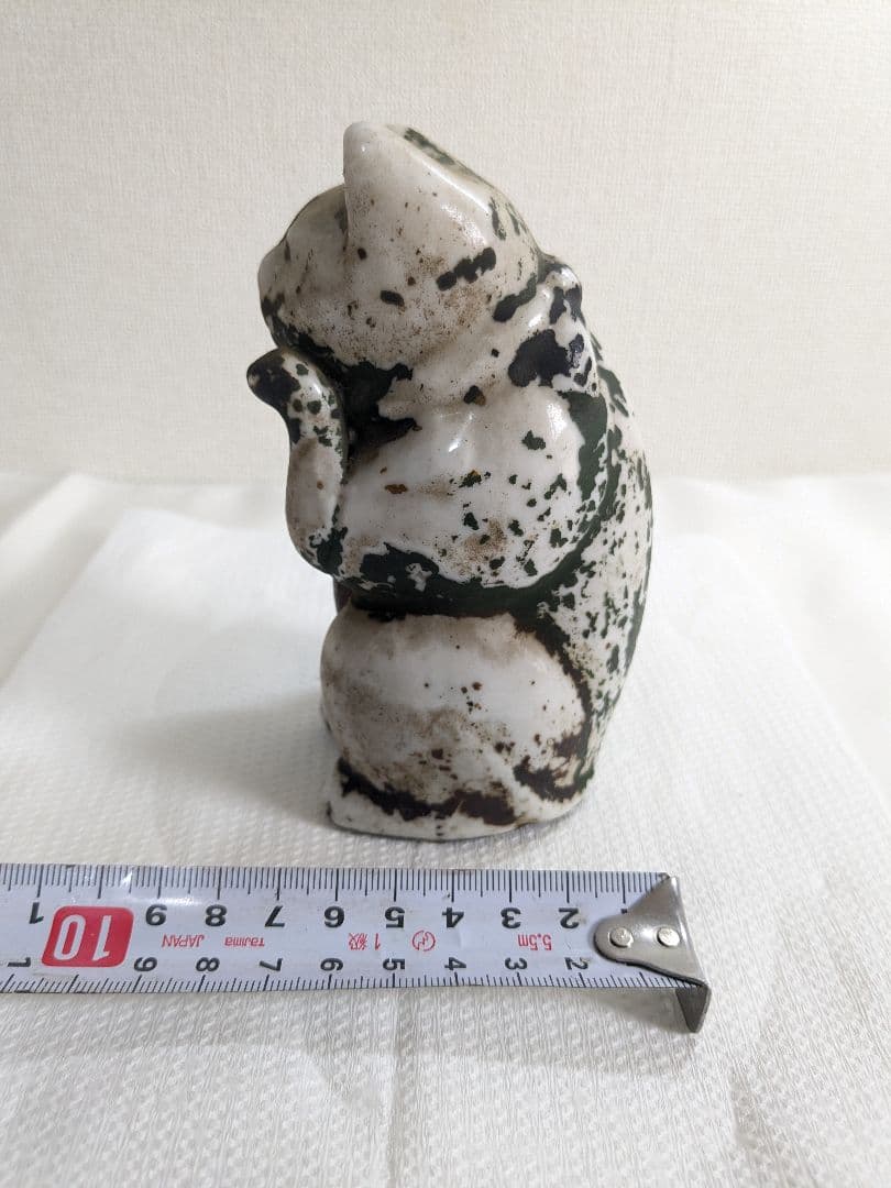 古いまねき猫 置物 アンティーク ヴィンテージ 古民家 骨董品