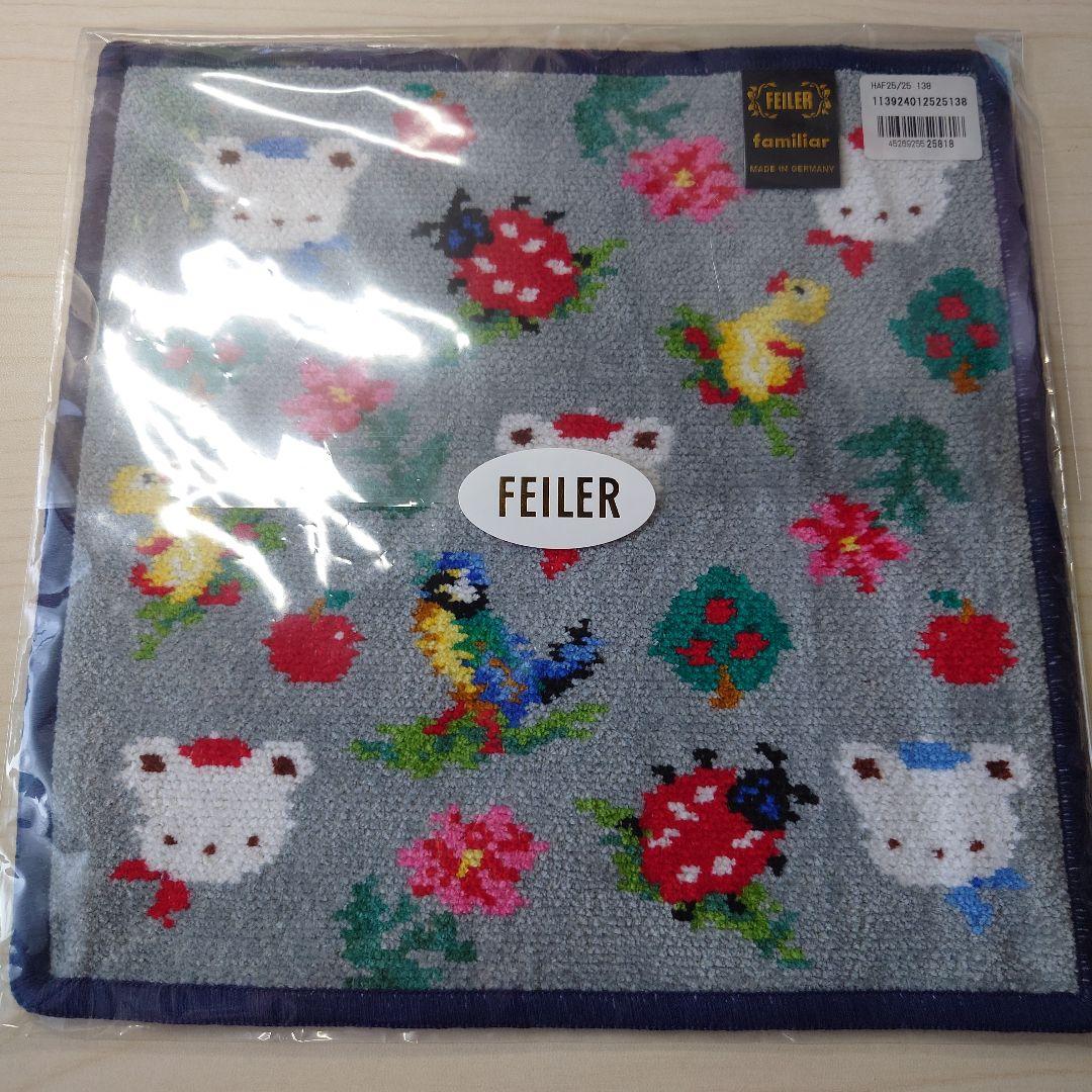 FEILER familiar ハンカチ　ハイジアップルフォレスト