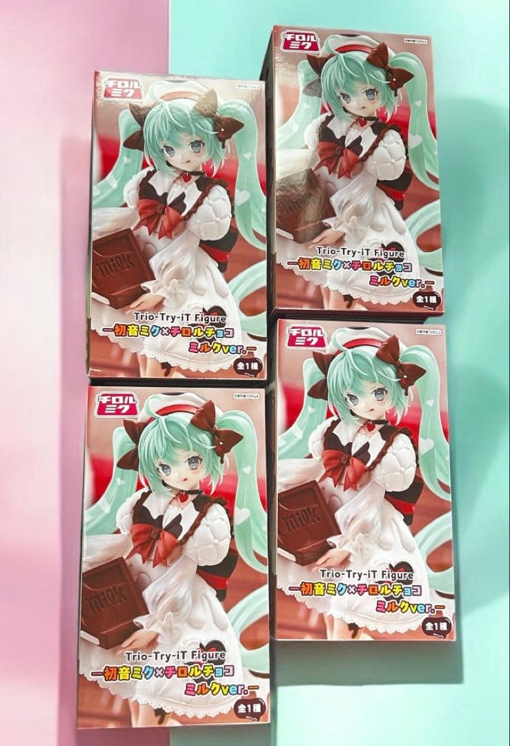 【早い者勝ち‼︎】　チロルミク 初音ミク　フィギュア 4点セット