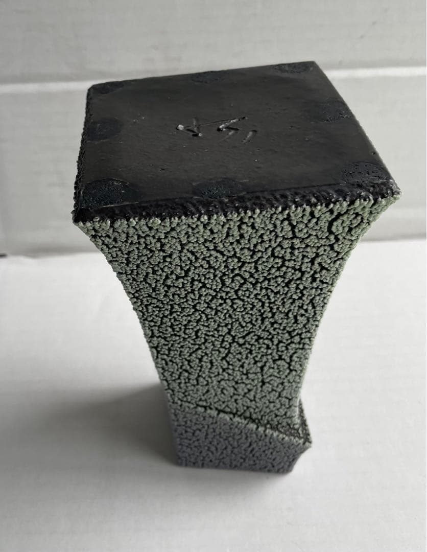 河本太郎　花器【陶芸作品】 花瓶 花器 現代アート 木箱付 インテリア