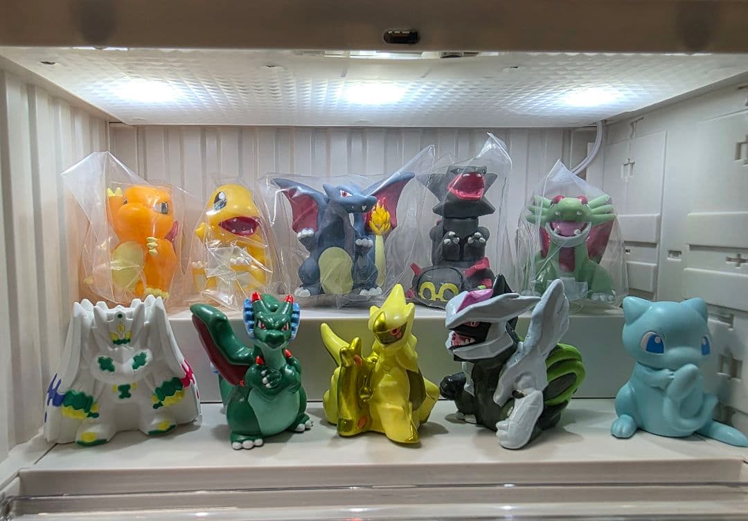 ２１年前　ポケモン 色違いフィギュア 5体セット　ソフビ　当選品