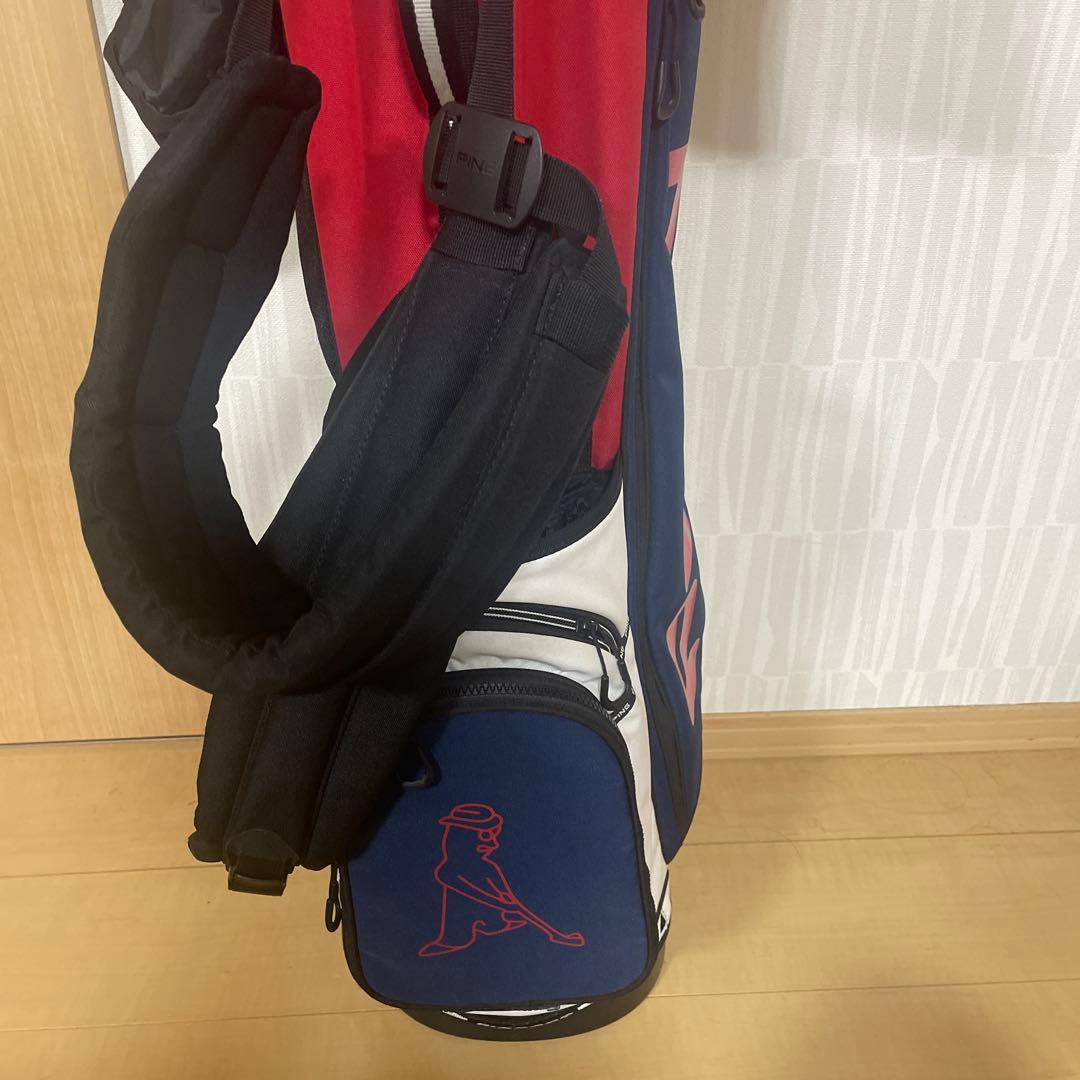 PING キャディバッグ　MASCOT 8.5型　2.0kg トリコロール