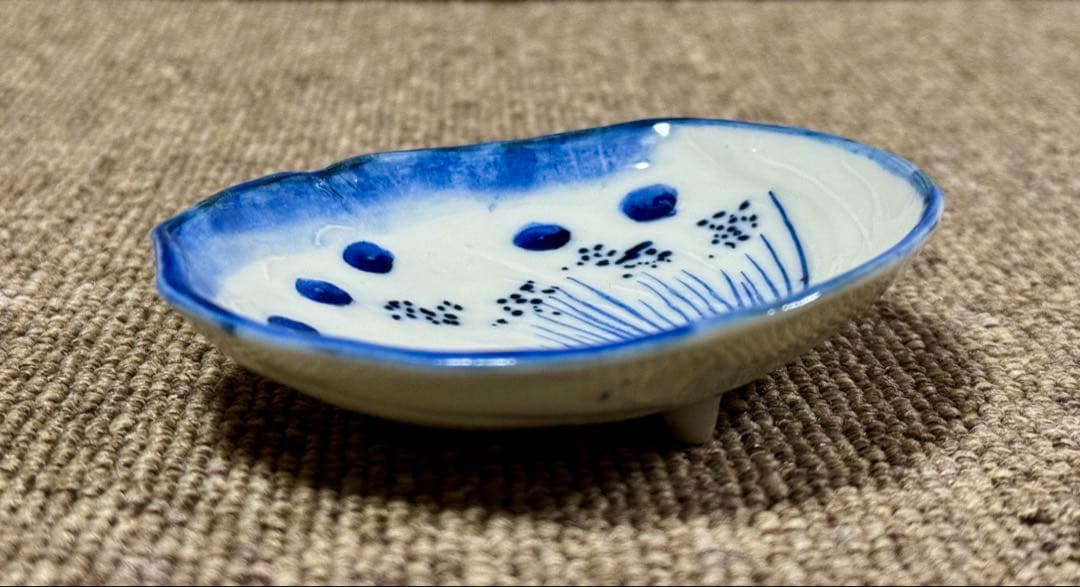 骨董 蝶 源氏香 小皿 豆皿 セット