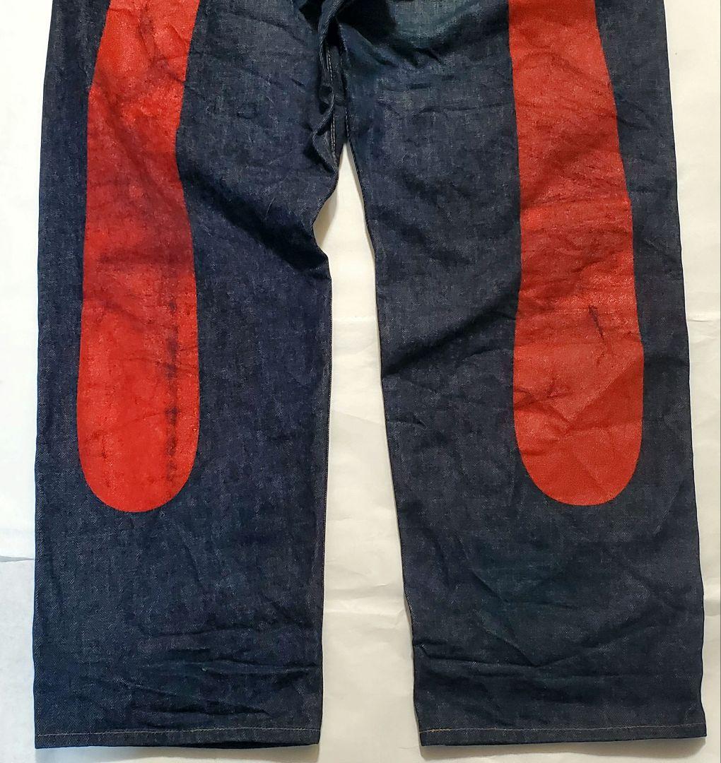 EVISU No.2 Lot.2004 ビッグカモメ 赤 W38×35