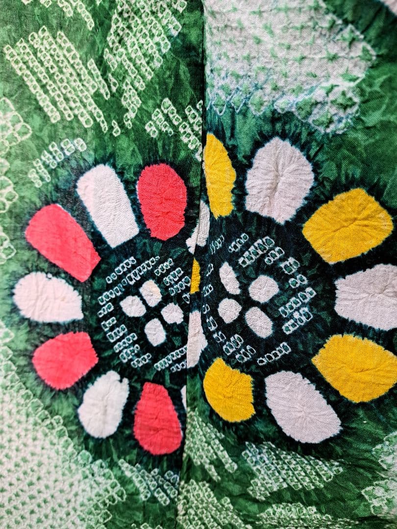 絞り浴衣 有松絞り 【美品】