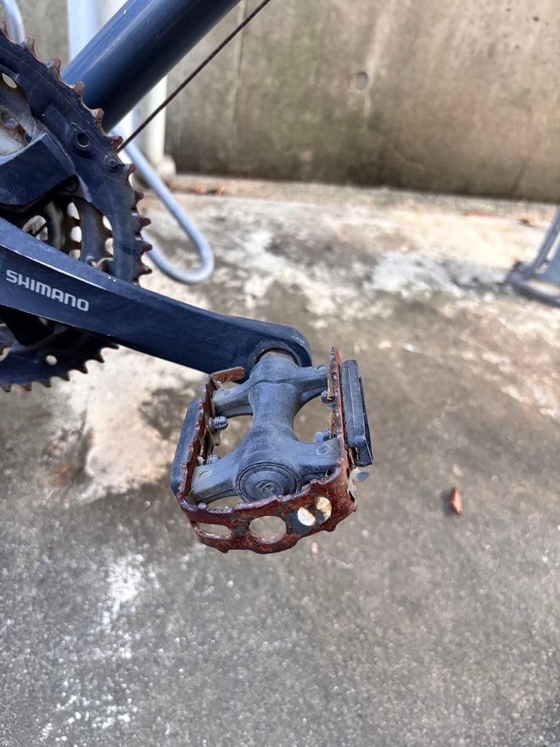 ⚠️ブータン商品【直接引取&ジャンク】GIOS クロスバイク グレー