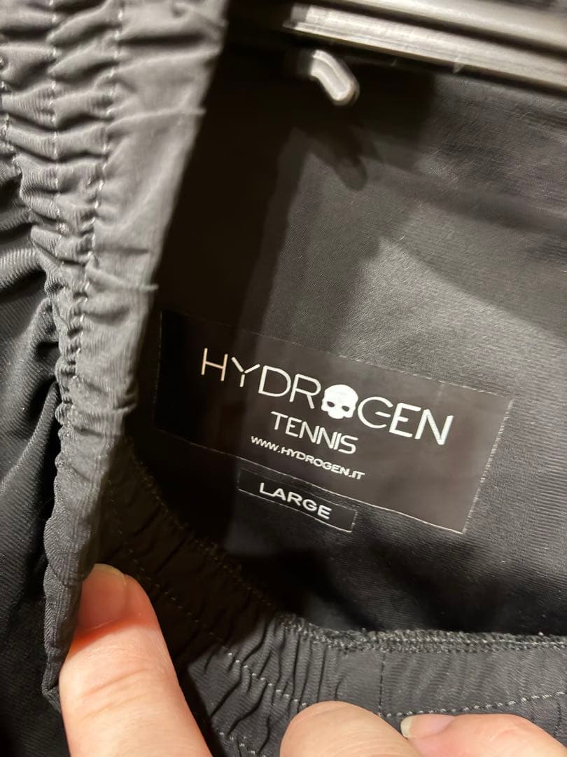 HYDROGEN TENNIS ストレッチナイロンジャージ　Lサイズ