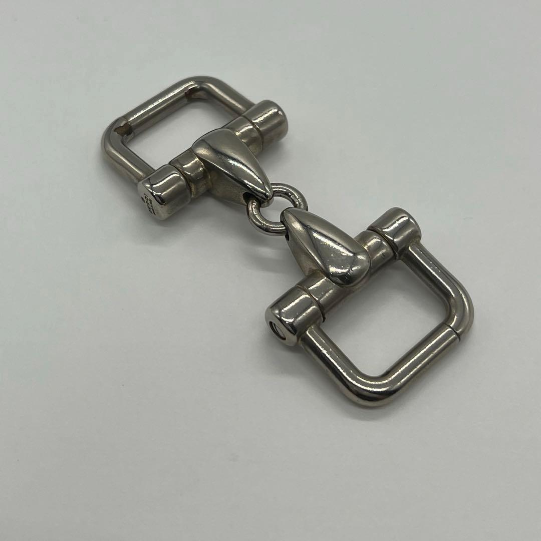 グッチ GUCCI ホースビット キーリング キーホルダー メタル オールド