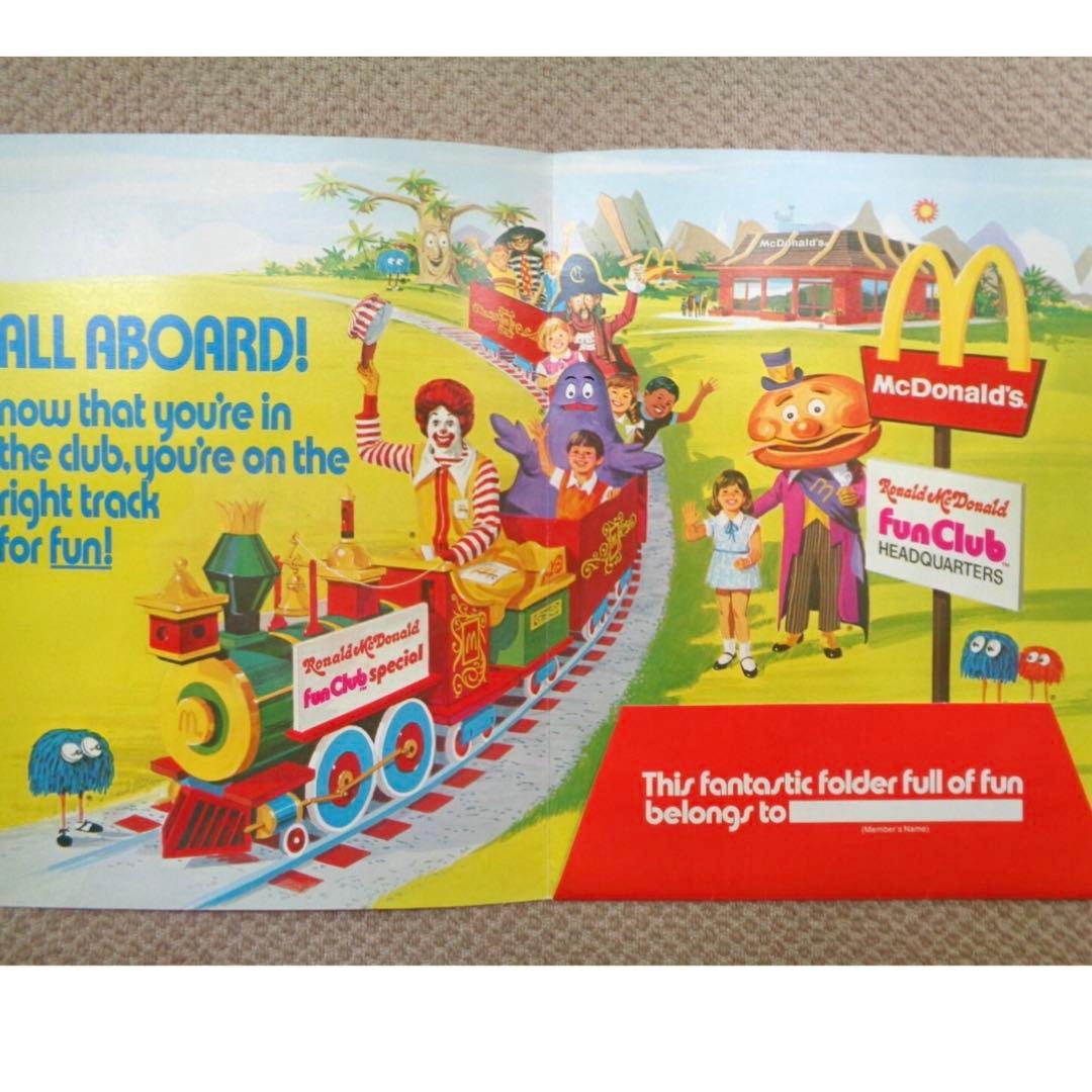 1977年　マクドナルド　ドイツ　BigMac 木製看板　ストアディスプレイ